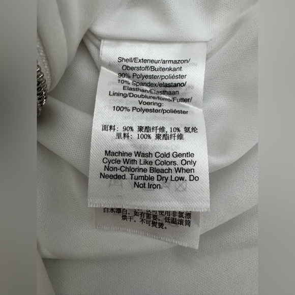 DKNY White Mini Pencil Skirt Casual - Picture 6 of 6